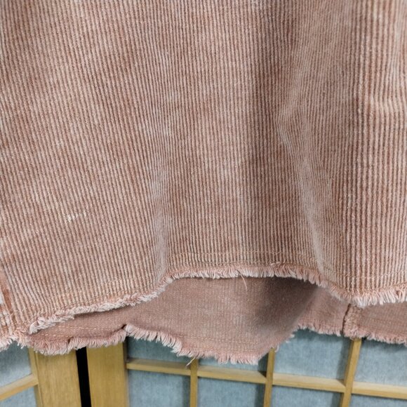 Berry N Cream Two Tone Pink Corduroy Shacket Size M - Picture 7 of 12